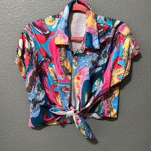 Colorful Fun Croptop